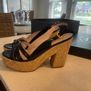 Authentic Prada Wedges. Only worn a few times.